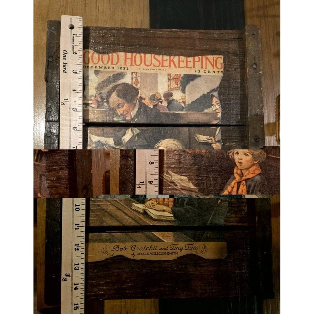 Hanging antique wooden raisin-drying tray Raisinrak Decoupage Good Housekeeping